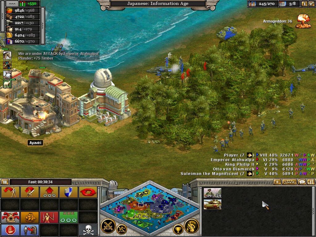 Screenshot image - Rise of Nations: Thrones and Patriots - Mod DB