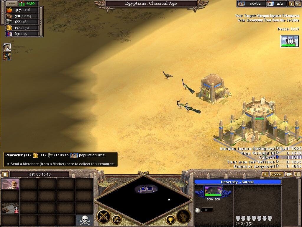 Rise of Nations: Egyptians are wondrous