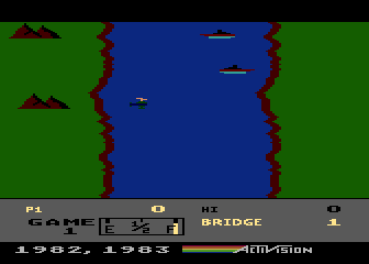 TecToy - Lançado em 1982 para Atari 2600, River Raid