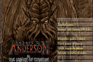 Robert D. Anderson & the Legacy of Cthulhu 0