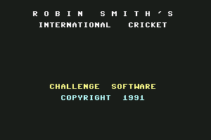 Robin Smith's International Cricket 0