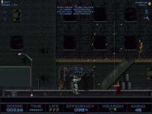 Robocop 2D 2: Robocop vs Terminator abandonware