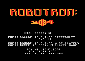 Robotron: 2084 0