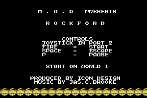 Rockford: The Arcade Game 0