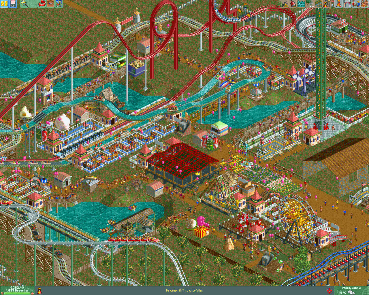 RollerCoaster Tycoon: Deluxe DRM-Free Download - Free GOG PC Games