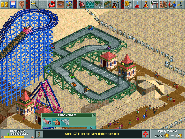 Download ROLLERCOASTER TYCOON 3 - Abandonware Games