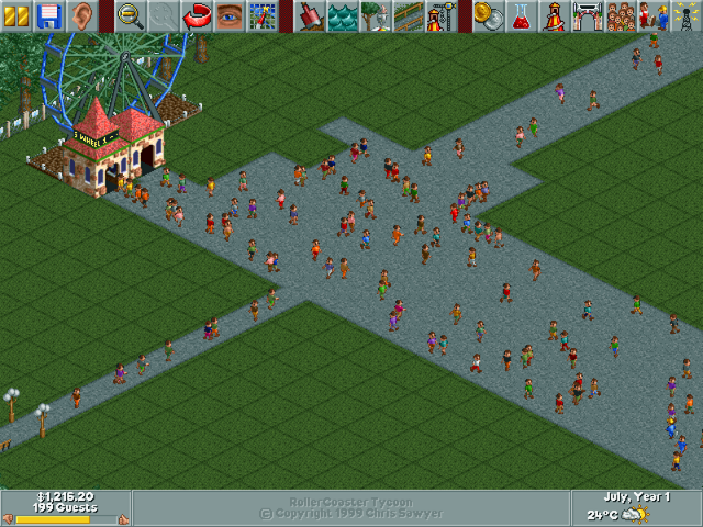 RollerCoaster Tycoon World Windows game - ModDB