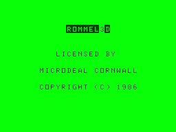 Rommel 3-D 0