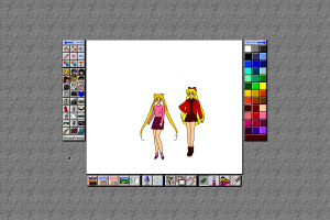 Sailor Moon and Her Sailor Scouts Computer Fun Set abandonware