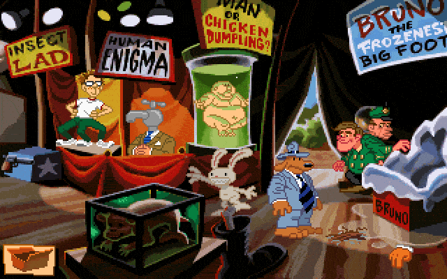 Sam & Max Hit the Road (PC): Aventura e humor ácido