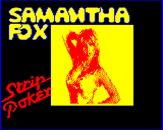 Samantha Fox Strip Poker 0