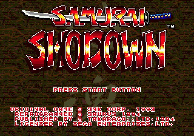 Samurai Shodown 0