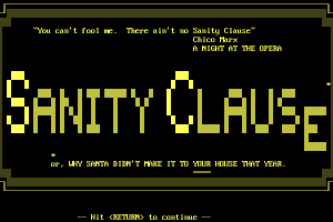 Sanity Clause 0