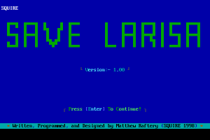 Save Larisa abandonware