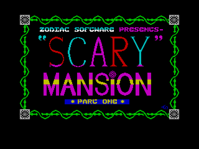 Scary Mansion abandonware
