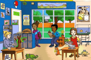Scholastic's The Magic School Bus Explores in the Age of Dinosaurs 1