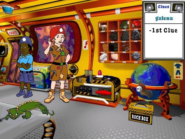 Download Scholastic's The Magic School Bus Explores Inside the Earth  (Windows 3.x) - My Abandonware