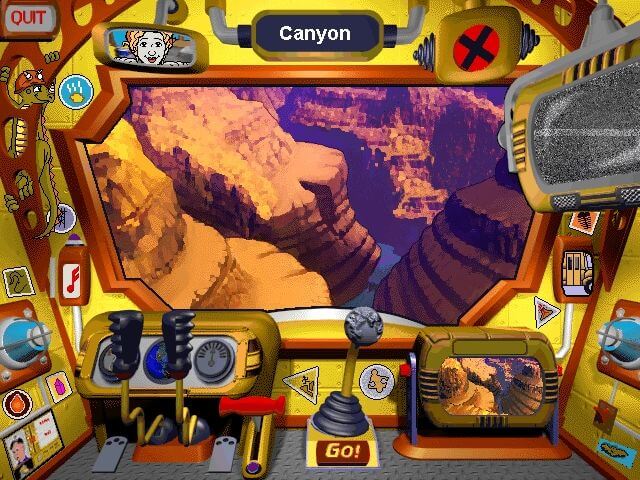 Download Scholastic's The Magic School Bus Explores Inside the Earth  (Windows 3.x) - My Abandonware