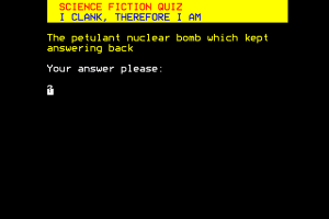 Science Fiction Quiz 9