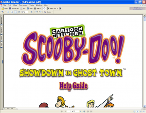 Scooby-Doo!: Show Down in Ghost Town 1