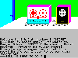 Scott Adams' Graphic Adventure #3: Secret Mission abandonware