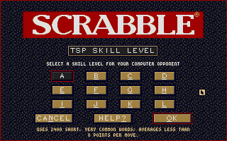 Scrabble abandonware