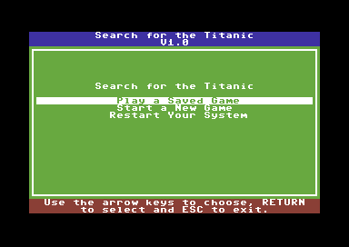 Search for The Titanic 1