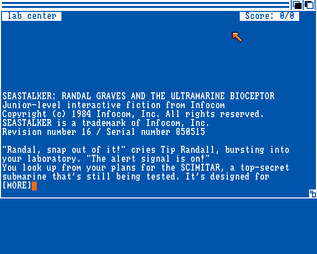 Seastalker abandonware