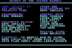 Secret of the Silver Blades 1