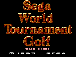 Sega World Tournament Golf 0