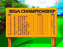 Sega World Tournament Golf 6