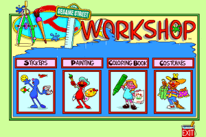 Sesame Street: Art Workshop 1