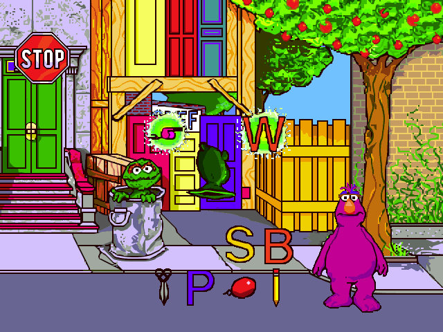 Download Sesame Street: Letters (Windows 3.x) - My Abandonware