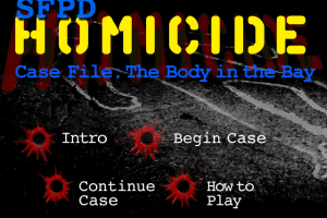 SFPD Homicide / Case File: The Body in the Bay 1