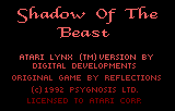 Shadow of the Beast 0