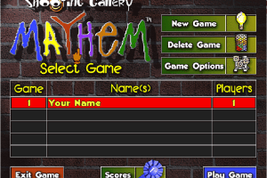 Shooting Gallery Mayhem abandonware