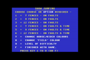 Showjumping abandonware
