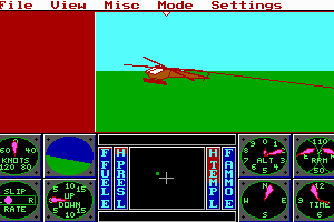 Sierra's 3-D Helicopter Simulator 5