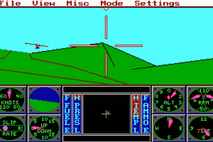 Sierra's 3-D Helicopter Simulator 14