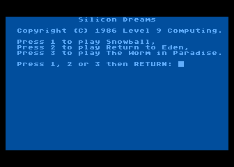 Silicon Dreams abandonware