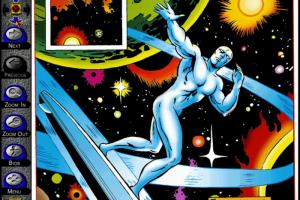 Silver Surfer: Interactive CD-ROM Comic Book! 3