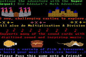 Sir Addalot's Mini Math Adventure game at