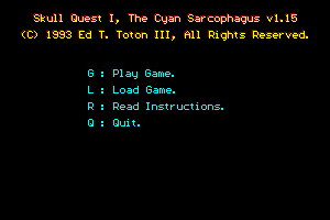 Skull Quest I: The Cyan Sarcophagus 2