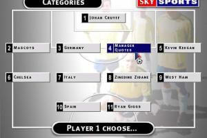 Sky Sports Football Quiz 0