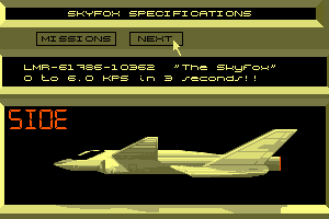 Skyfox II: The Cygnus Conflict 2