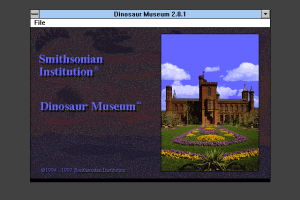Smithsonian Institution: Dinosaur Museum 0