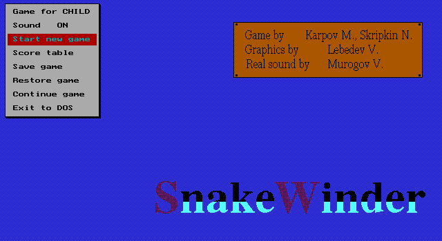 SnakeWinder 1