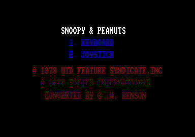Snoopy: The Cool Computer Game 1