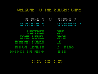 Soccer Mania abandonware