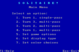 Solitaire 1